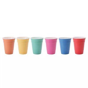 Celebrate Together Summer 6-pc. Colorful Party Cup Set